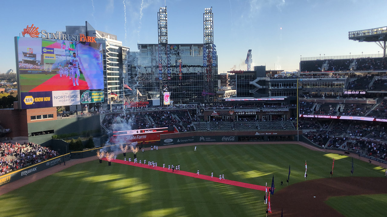 Braves Home Opener Simply A Fan