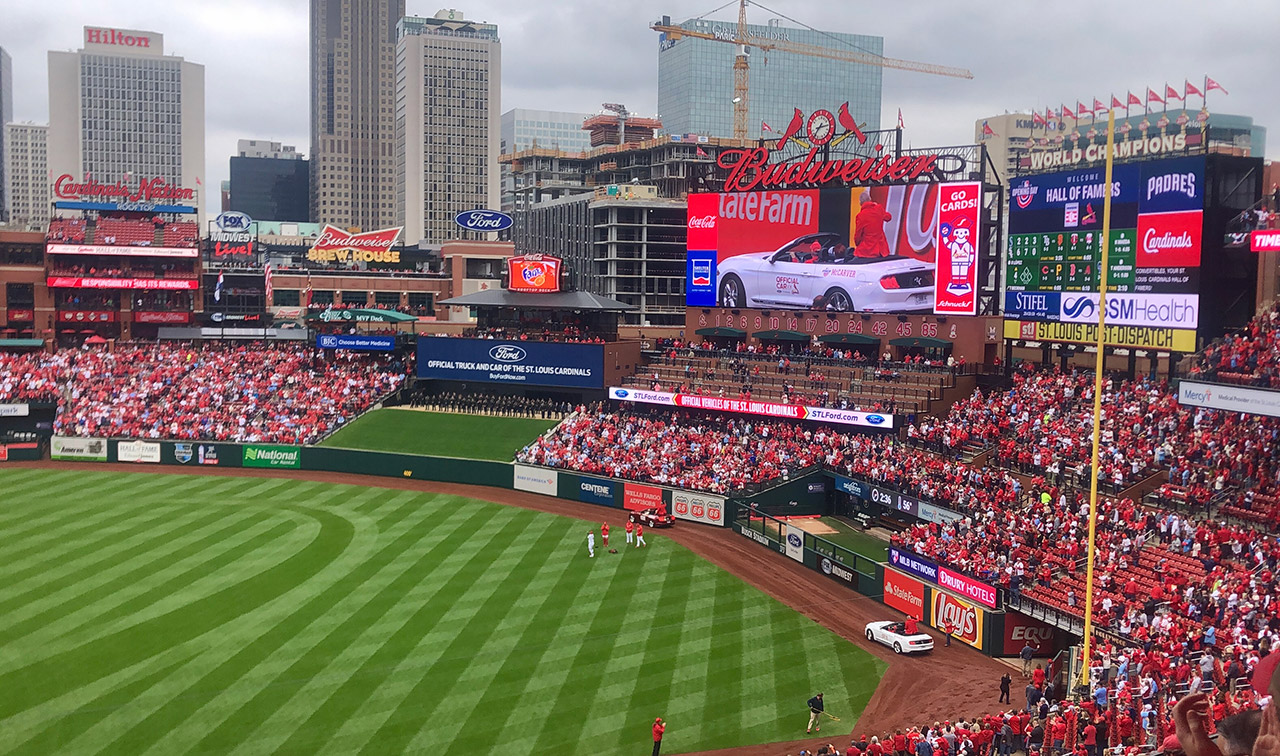 Cardinals Home Opener Simply A Fan