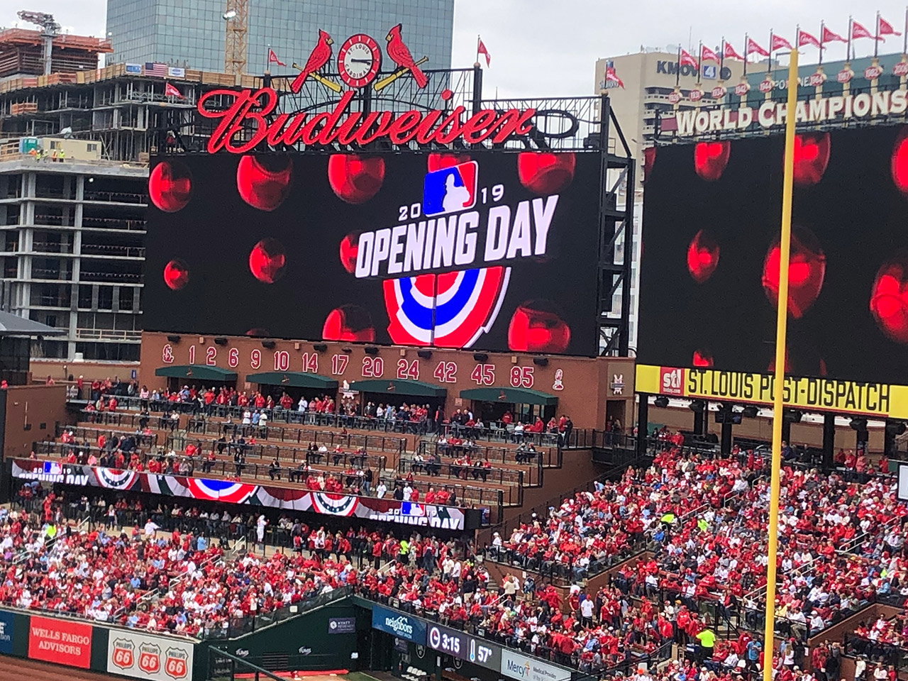 Cardinals Home Opener Simply A Fan