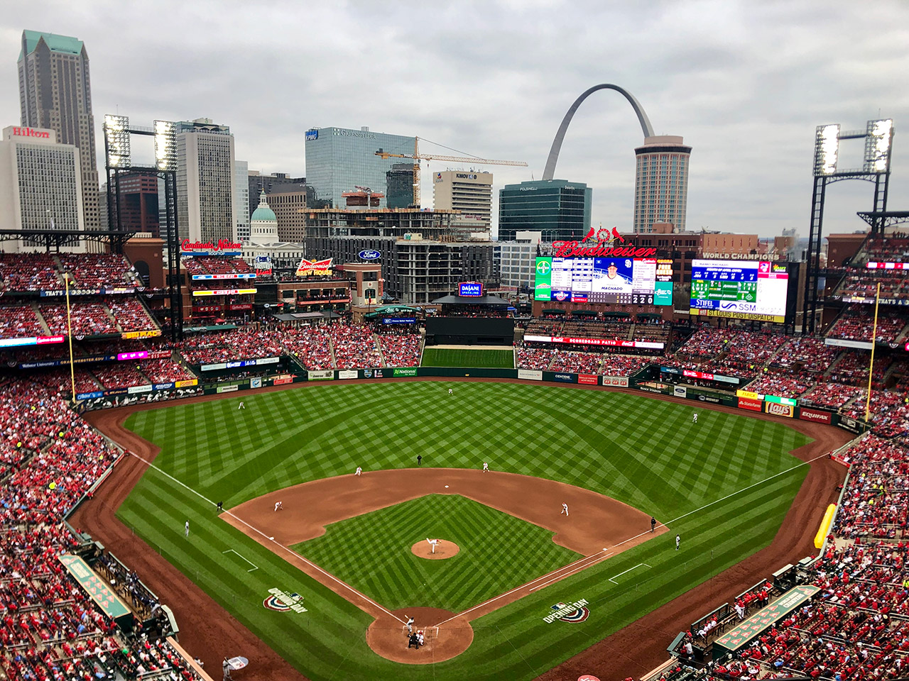 Cardinals Home Opener – Simply A Fan