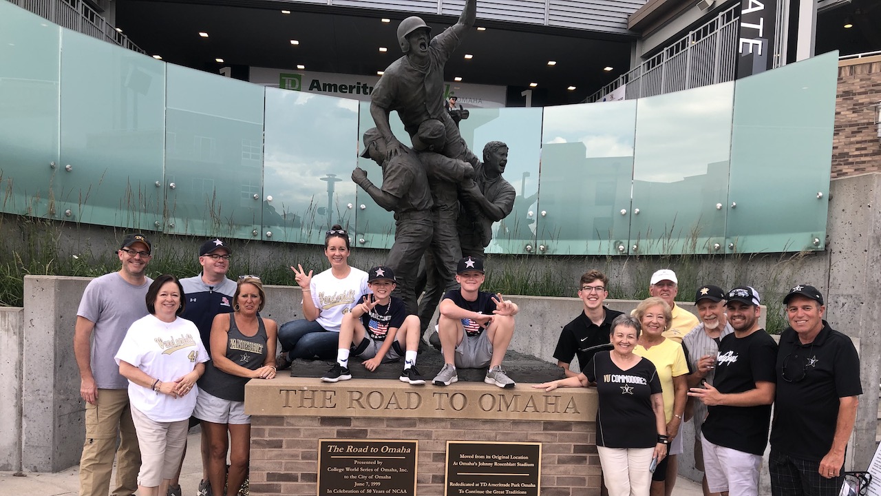 College World Series Simply A Fan