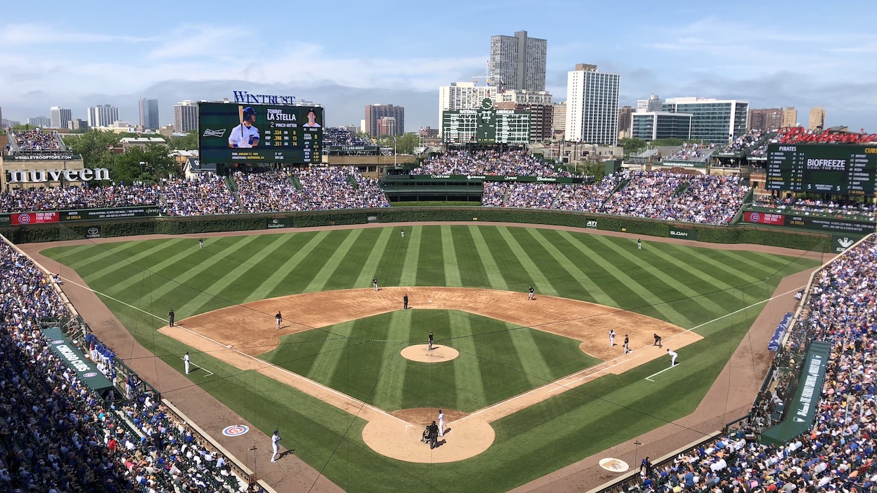 Red Sox at Cubs – Simply A Fan