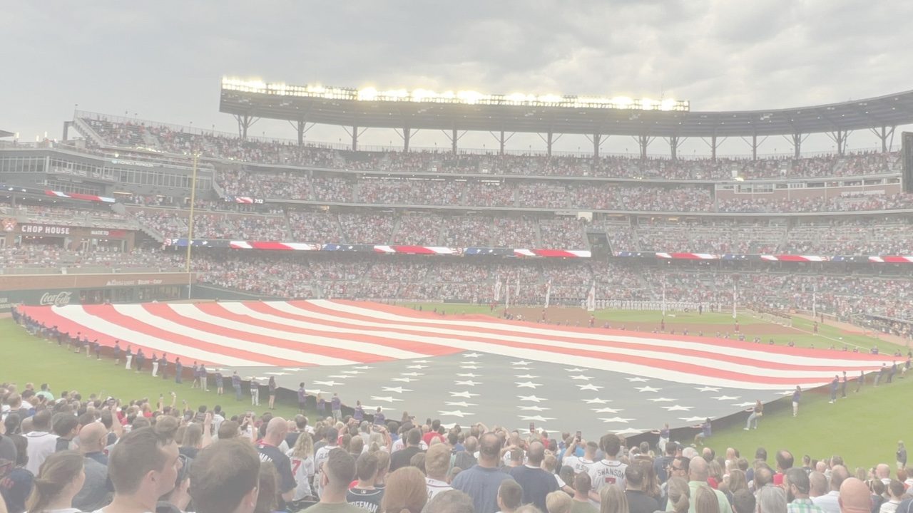 Braves Opening Day – Simply A Fan