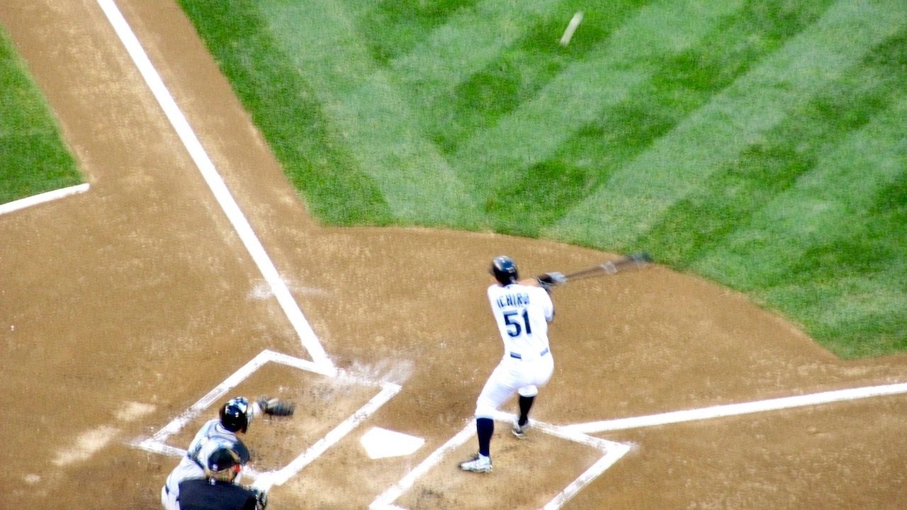 Ichiro batting